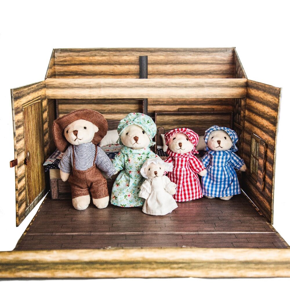 FACTORY 2ND My First Little House on The Prairie Ingalls Family 30pc Bear Family